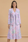 Fairycore Bloom Blazer + Dress Set | Fairycore Matching Outfit — complete outfit front view