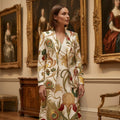 Art Nouveau Gold (Variant A) Blazer + Dress Set | Art Nouveau Matching — lifestyle editorial setting