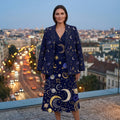 Celestial Midnight Blazer + Dress Set | Celestial Matching Outfit — lifestyle editorial setting