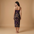 Cosmic Garden Spaghetti Strap Dress | All Over Print Celestial Fashion — view 2