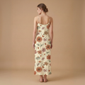 Wildflower Meadow Sleeveless Maxi Dress | All Over Print Boho Floral Fashion — view 2