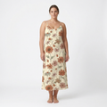 Wildflower Meadow Sleeveless Maxi Dress | All Over Print Boho Floral Fashion — view 6