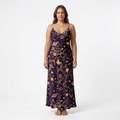 Cosmic Garden Sleeveless Maxi Dress | All Over Print Celestial Fashion — view 6