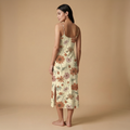 Wildflower Meadow Side Slit Dress | All Over Print Boho Floral Fashion — view 2