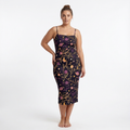 Cosmic Garden Spaghetti Strap Dress | All Over Print Celestial Fashion — view 6