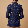 Celestial Midnight Blazer + Dress Set — blazer back