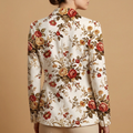 Vintage Floral Blazer + Dress Set — blazer back
