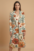 Boho Floral Meadow Blazer + Dress Set — outfit dress