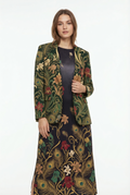 Art Nouveau Dark Blazer + Dress Set — mockup front