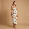 Wildflower Meadow Spaghetti Strap Dress | All Over Print Boho Floral Fashion — view 3