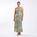 Garden Party Sleeveless Maxi Dress | All Over Print Boho Floral Fashion — view 6